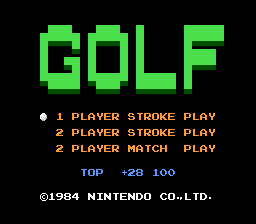 Golf (Japan) (En) (GameCube Edition)